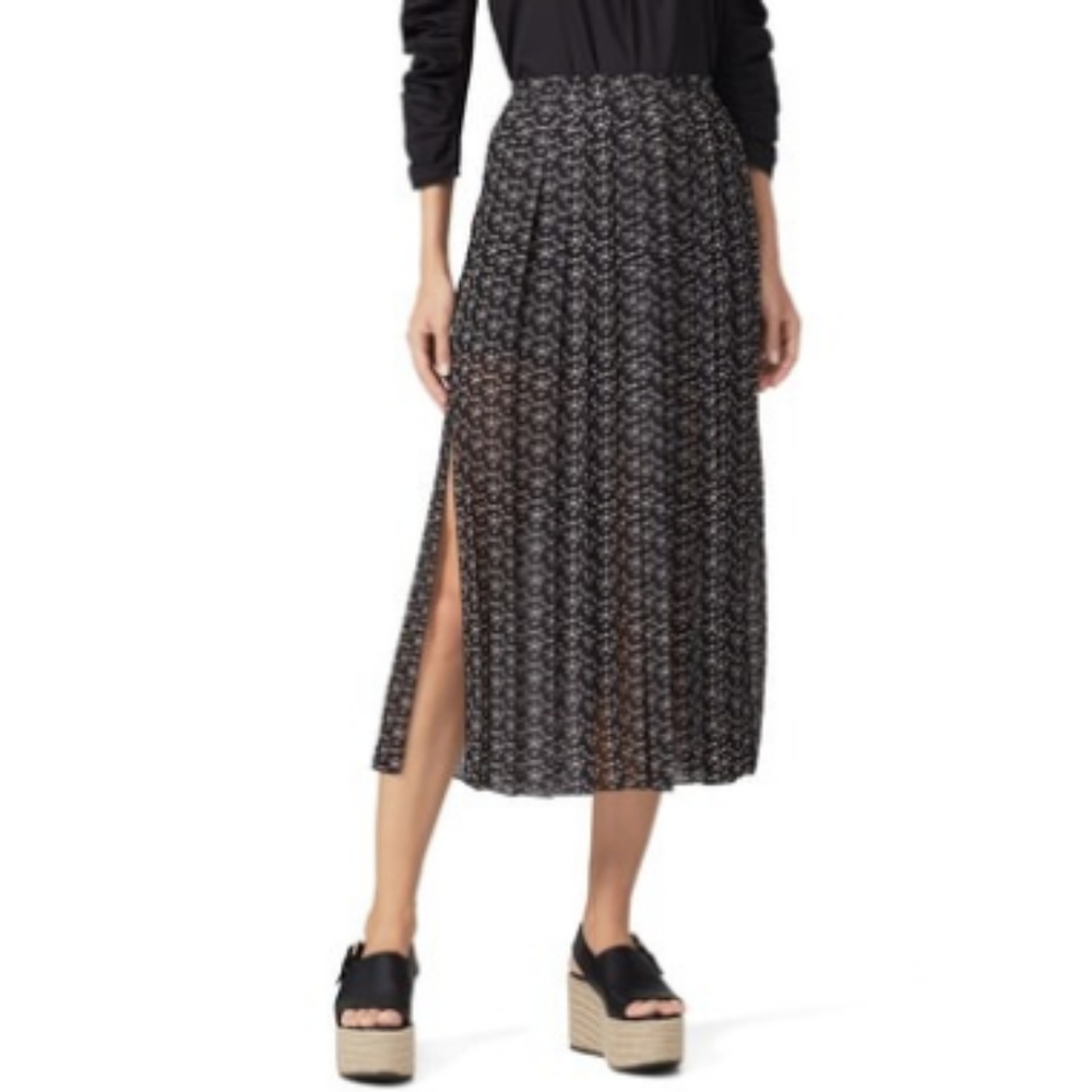 SEE BY CHLOE LONG PRINTED SKIRT